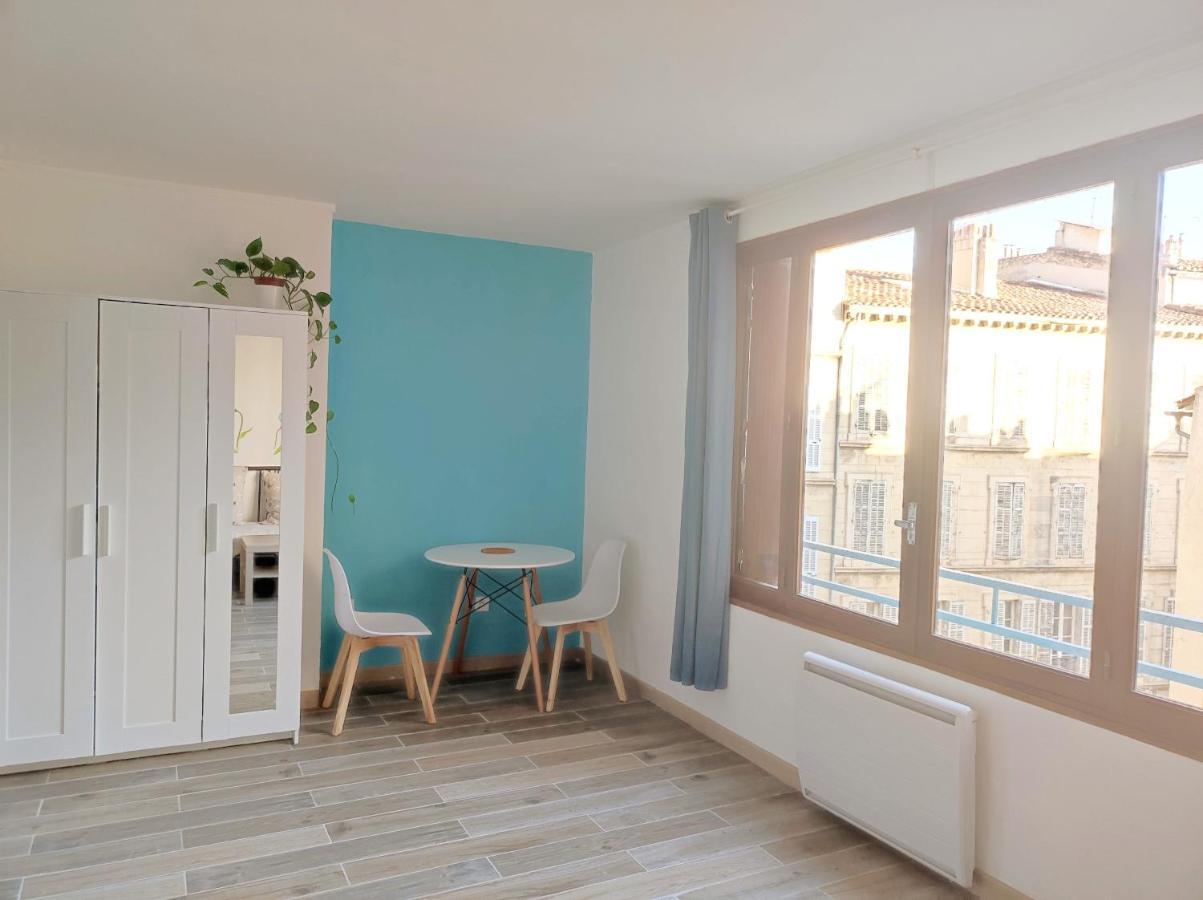 Studio Bleu En Face De La Gare 10Mn Au Vieux Port Leilighet Marseille Eksteriør bilde